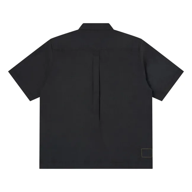 Surchemise Tech Fibres Recyclées | Noir