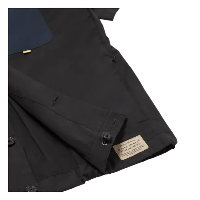 Maglia over Tech in fibre riciclate | Nero