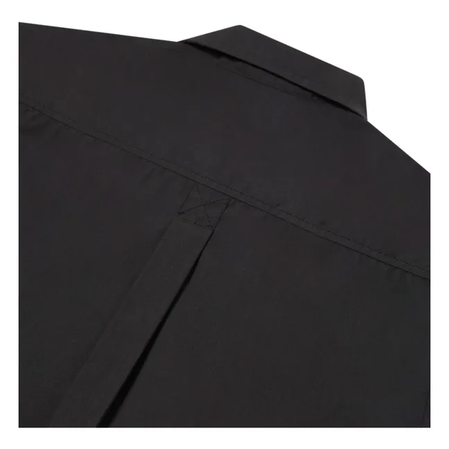 Surchemise Tech Fibres Recyclées | Noir