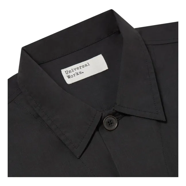 Maglia over Tech in fibre riciclate | Nero