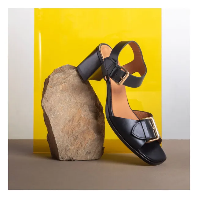 Coleen Oxford Sandalen | Schwarz