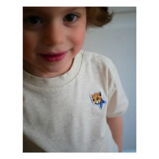 T-Shirt Milan | Beige meliert