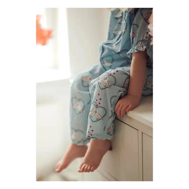 Dove Pants | Light blue