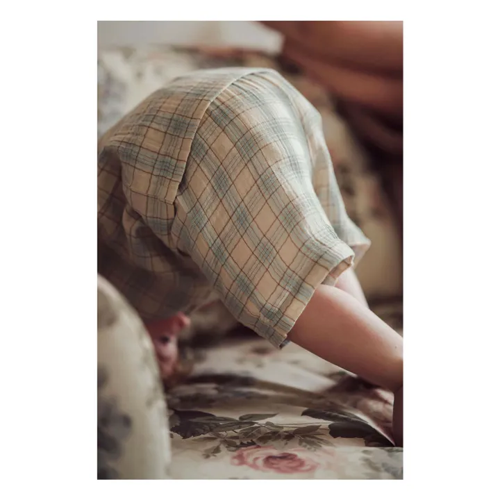 Ensemble Blouse et Short Cha Cha | Ecru- Image produit n°4