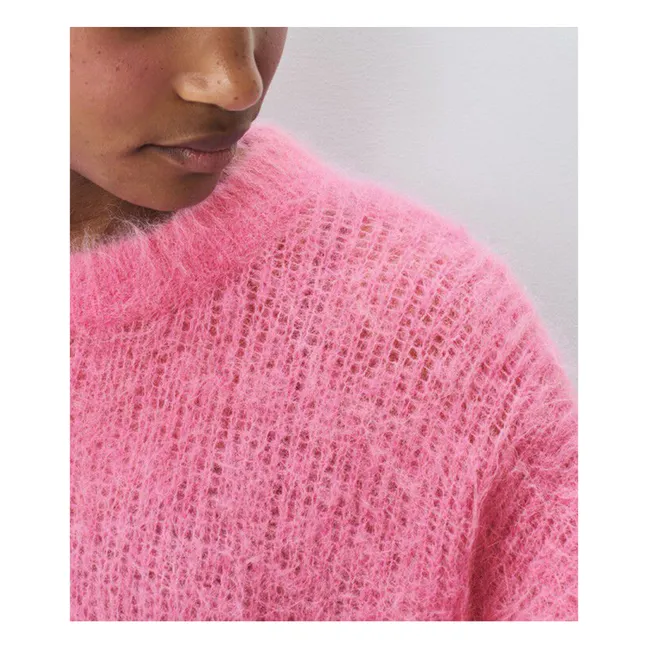 Bymi Alpaka Pullover | Rosa