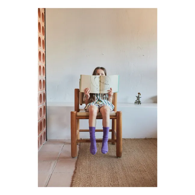 Striped Organic Cotton Shirt and Short Set | Green