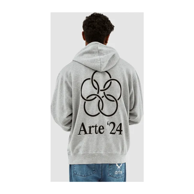 Hoodie Arte'24 Circles Back | Grau