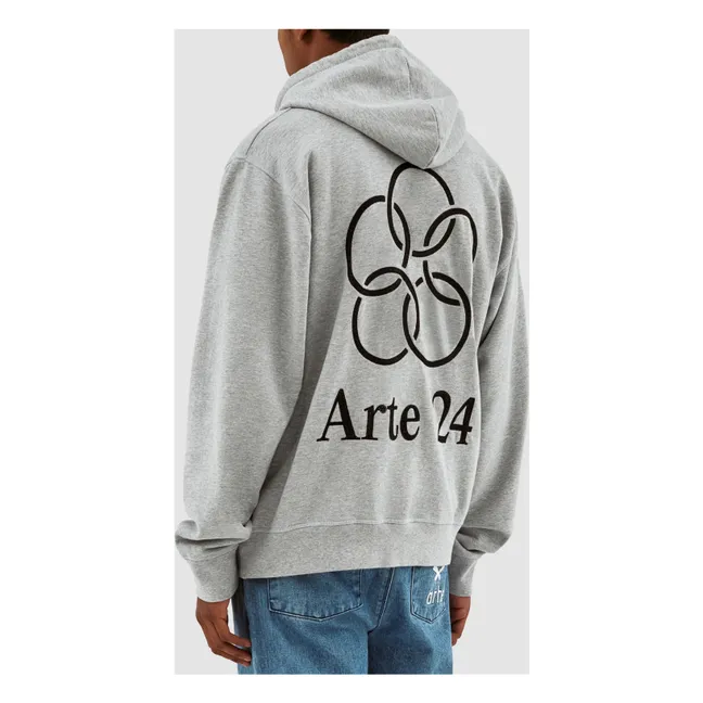 Hoodie Arte'24 Circles Back | Grau