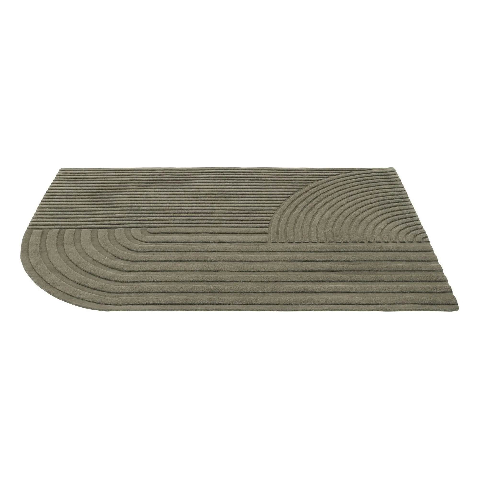 Tapis en laine Relevo, Studiopepe | Taupe- Image produit n°7