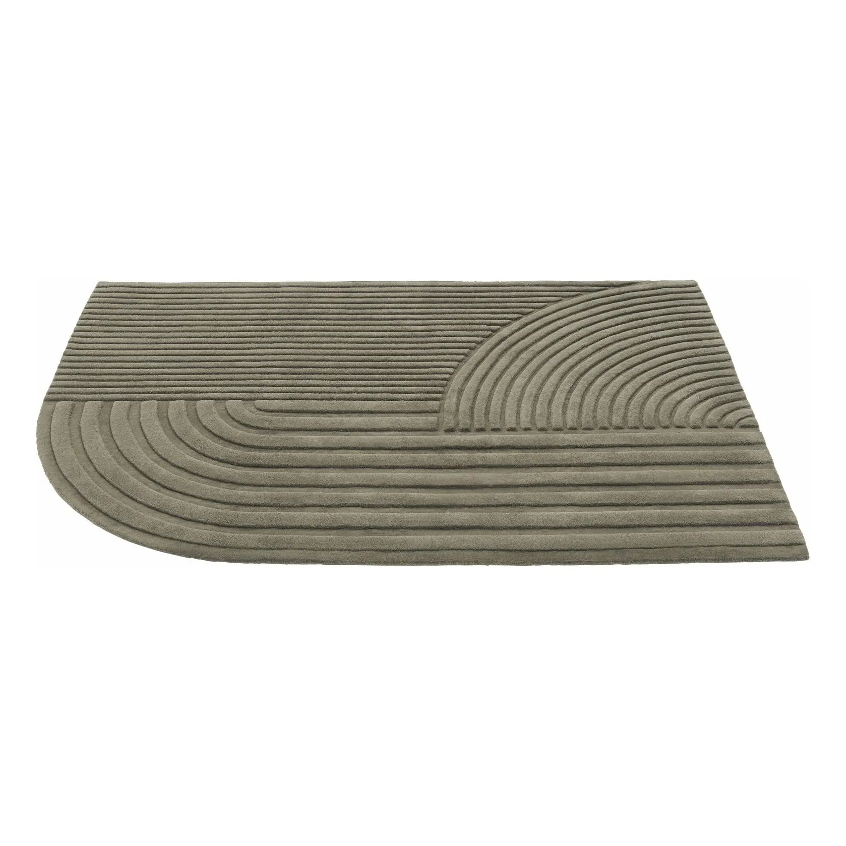 Tapis en laine Relevo, Studiopepe | Taupe- Image produit n°3