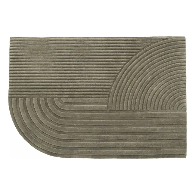 Relevo wool rug, Studiopepe | Taupe brown
