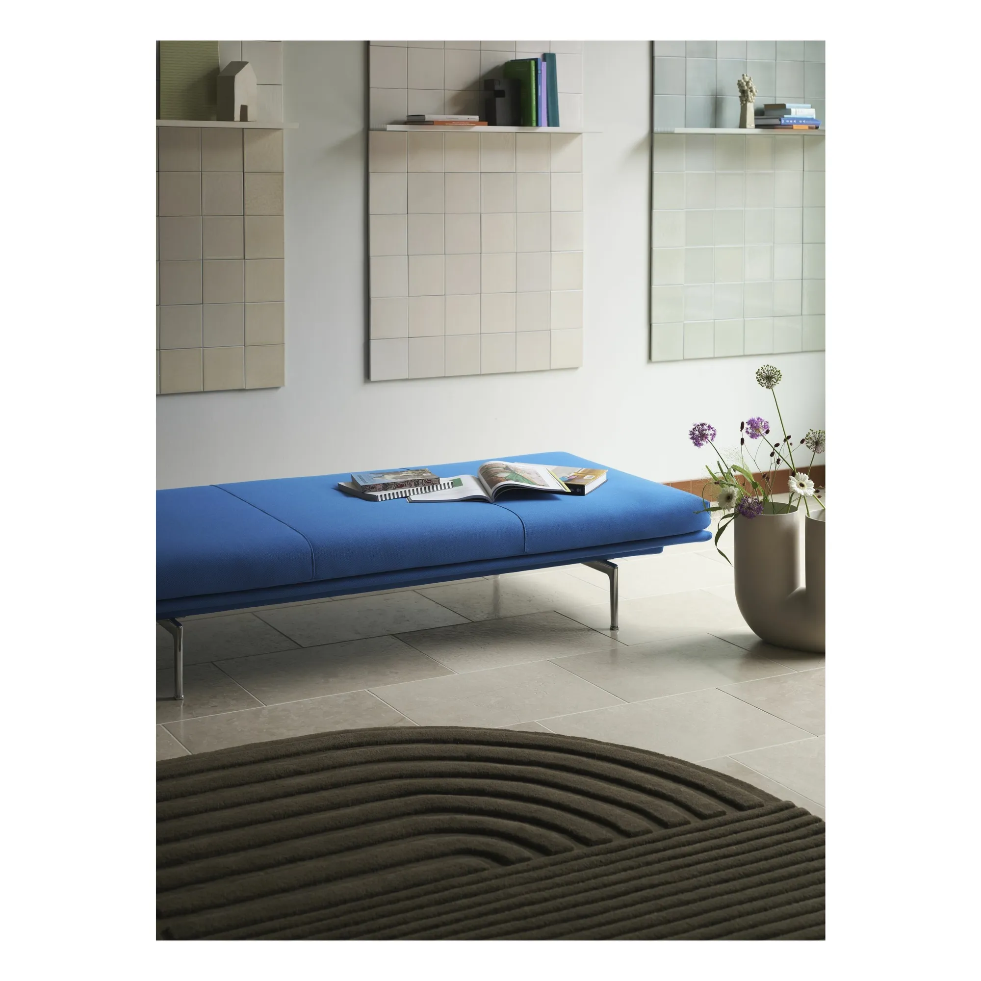 Tapis en laine Relevo, Studiopepe | Taupe- Image produit n°2