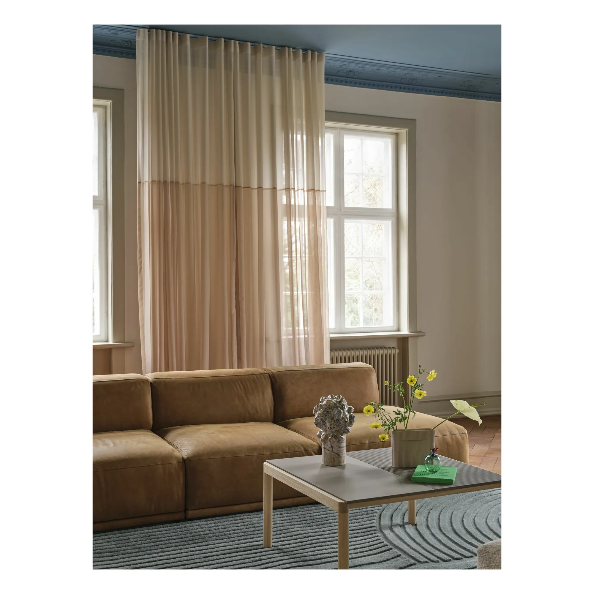 Tapis en laine Relevo, Studiopepe | Taupe- Image produit n°6