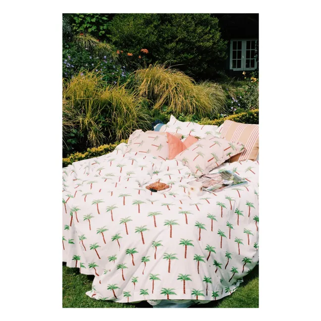 Coussin Les Palmiers  | Marron