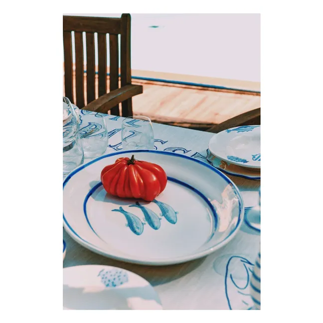 Fuente de sardinas | Azul