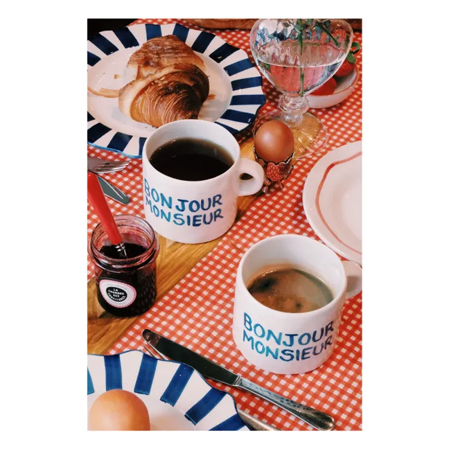 Hola señor taza  | Azul