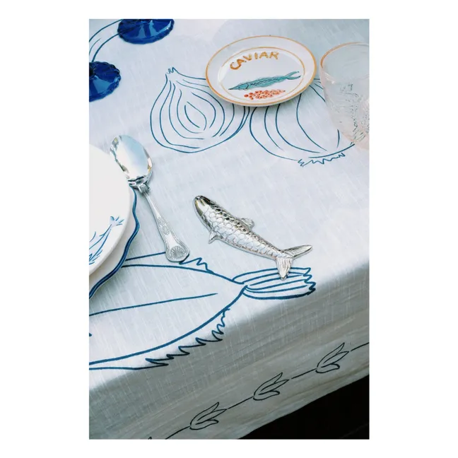 Plato de caviar  | Amarillo