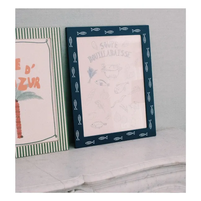 Cornice per il pesce | Blu