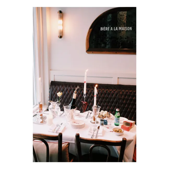 Vajilla Bistro - Lote de 2  | Rojo
