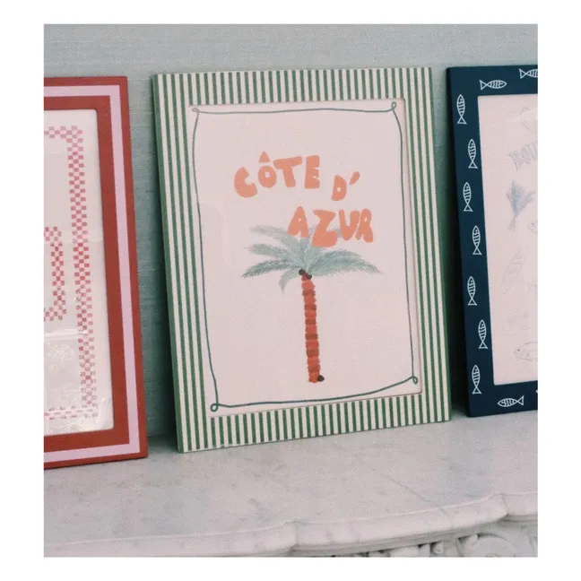 Poster Côte d'Azur | Vert