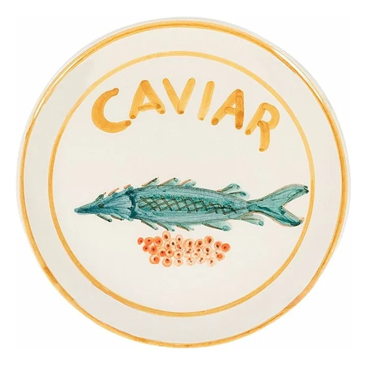 Assiette Caviar  | Jaune- Image produit n°0