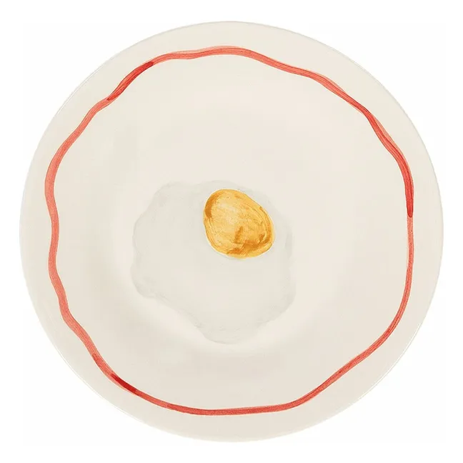 Plato de huevos | Rojo