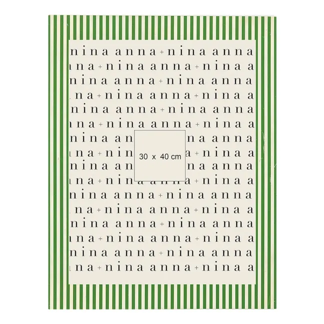 Marco de helecho  | Verde