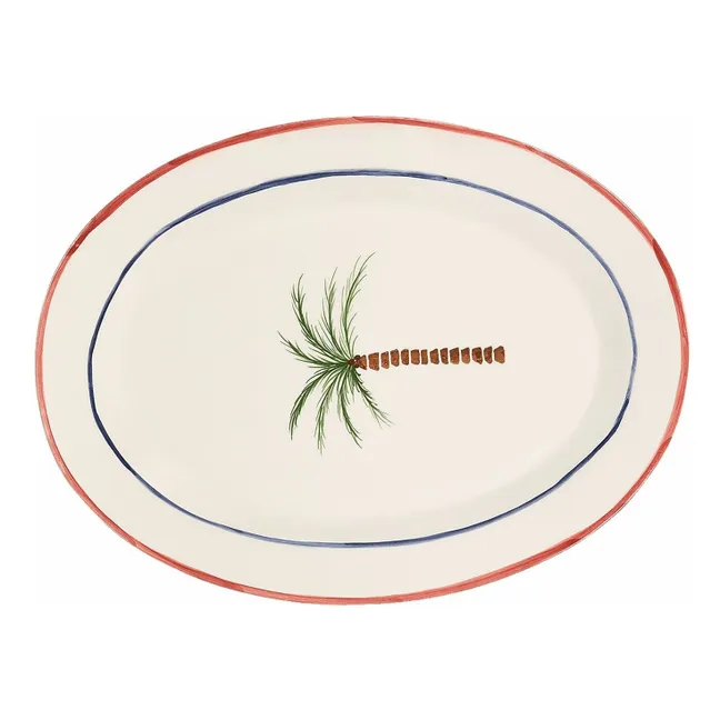 Plateau Palm Tree | Bleu