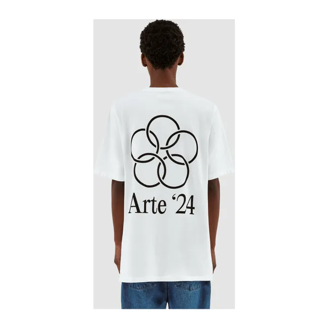 Arte'24 Circles Back T-shirt | White