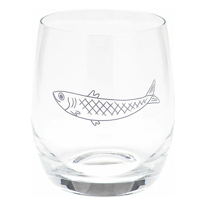 Verre Sardine | Bleu- Image produit n°0
