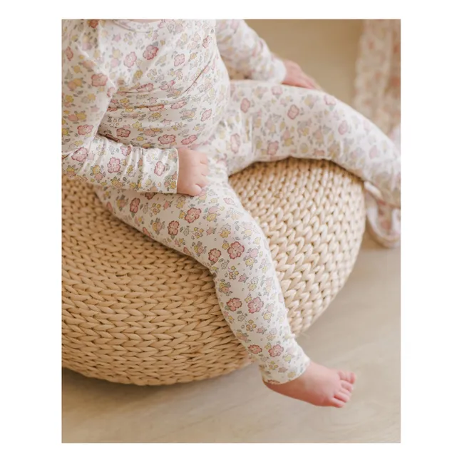 Pyjama Bamboo | Elfenbeinfarben