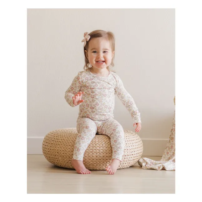 Pyjama Bamboo | Elfenbeinfarben