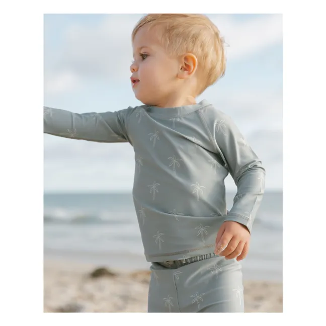 Finn T-Shirt und Rashguard Shorts Set | Blau