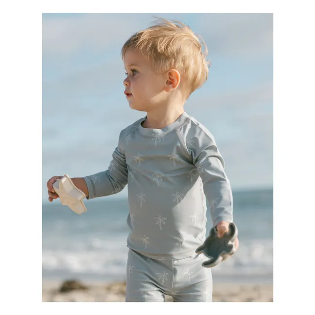 Ensemble T-shirt et Short Rashguard Finn | Bleu