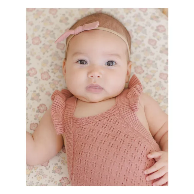 Knitted overalls | Dusty Pink