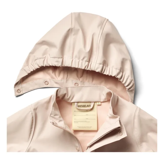 Veste Imperméable Ollo Fibres Recyclées | Rosa empolvado
