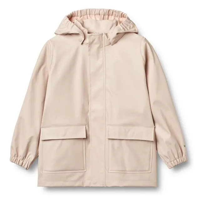 Veste Imperméable Ollo Fibres Recyclées | Rosa empolvado