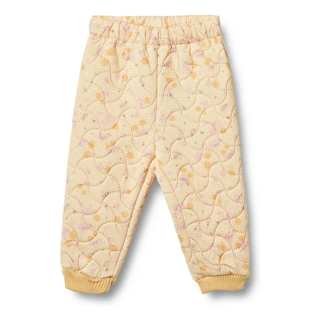 Jogger Thermo Alex Kirschen Recycelte Fasern | Gelb