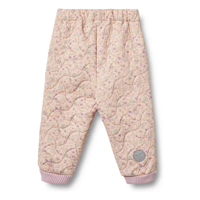Jogger Thermo Alex Flowers Recycled Fibers | Powder pink