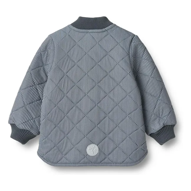 Chaqueta térmica a rayas Loui Fibras recicladas | Tinta