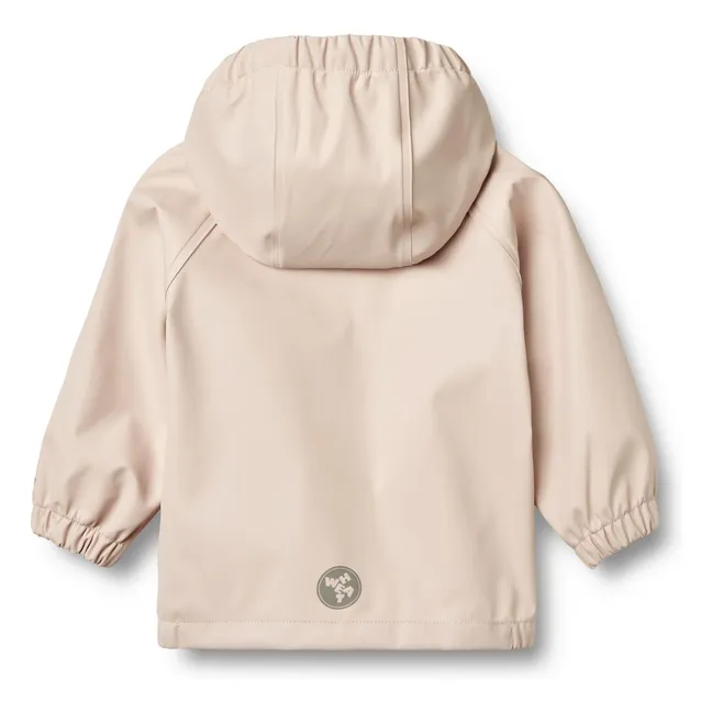 Chardy Regenjacke aus recycelten Fasern  | Puderrosa
