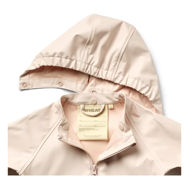 Chardy Regenjacke aus recycelten Fasern  | Puderrosa