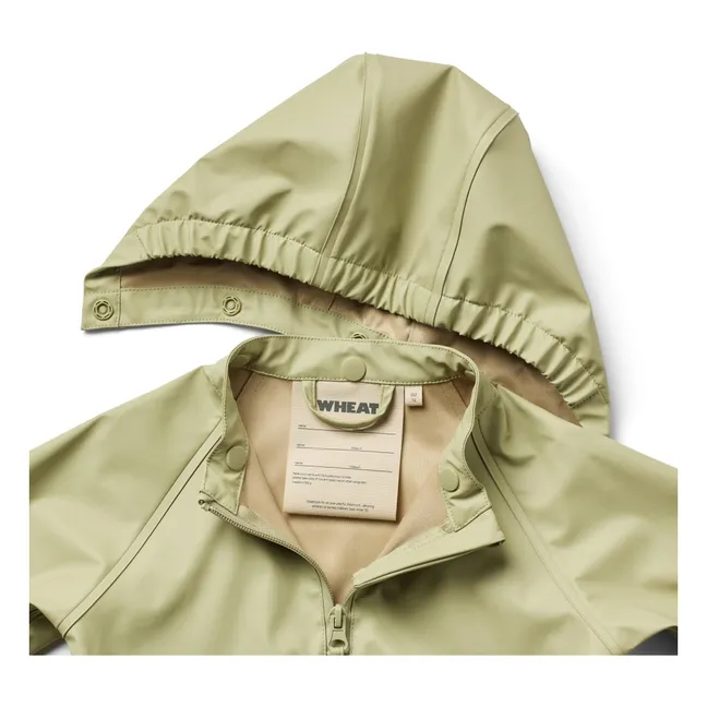 Chardy Regenjacke aus recycelten Fasern  | Grün