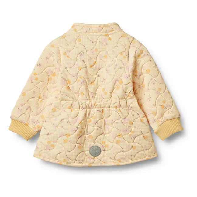 Chaqueta térmica Thilde Cerises Fibras recicladas | Amarillo