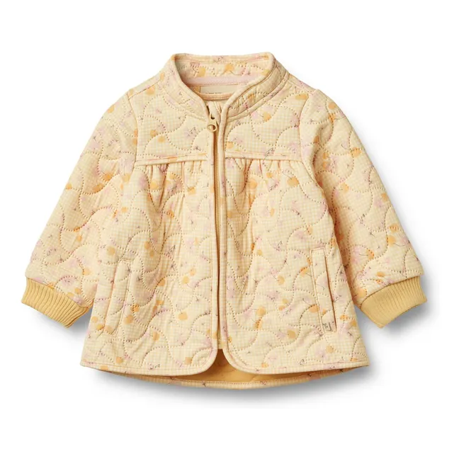 Chaqueta térmica Thilde Cerises Fibras recicladas | Amarillo