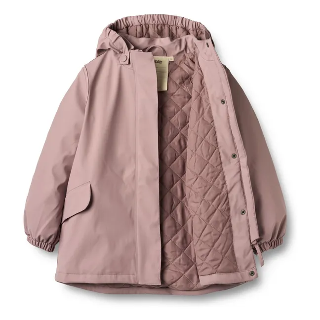 Thermojacke Wasserdicht Rika Recycelte Fasern | Puderrosa