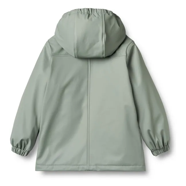 Wasserdichte Thermojacke Aju Recycelte Fasern | Grün