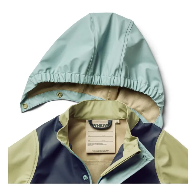 Otu Regenjacke aus recycelten Fasern  | Tintenfarbe