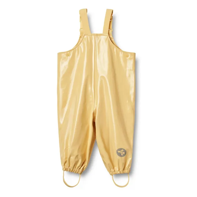 Charlo Recycled Fiber Rain Dungarees | Yellow