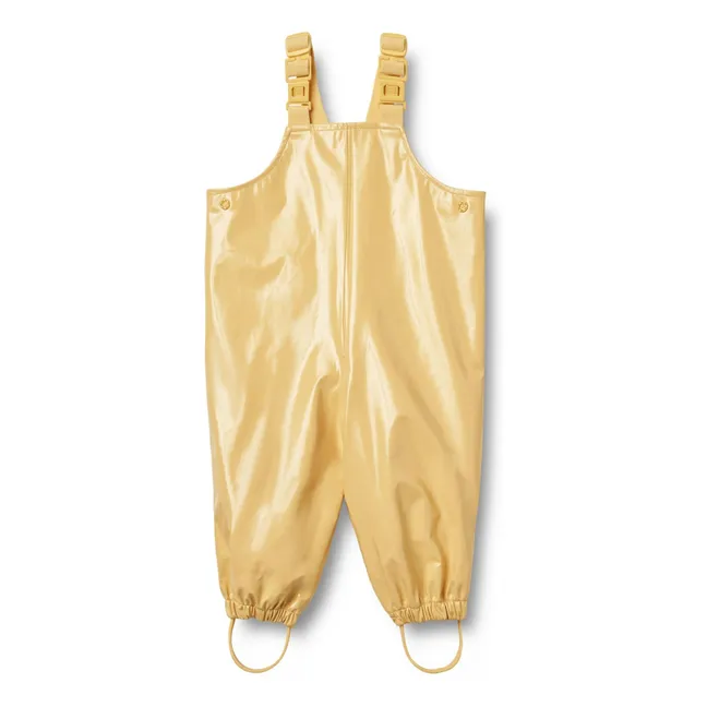 Charlo Recycled Fiber Rain Dungarees | Yellow